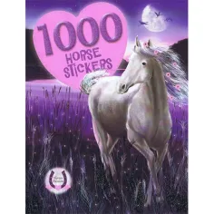 1000 Pferde Aufkleber 2. - Mondschein Aufkleberalbum