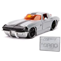 1963 Chevy Sting Ray Metall-Automodell 1/24 - Simba Toys Bild 3