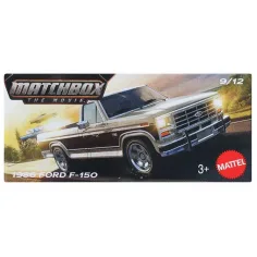 Matchbox Der Film: 1986 Ford F-150 Pappkarton Spielzeugauto 1/64 – Mattel