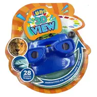 3D-Bildbetrachtungsbrille: Safari und Meereslebewesen