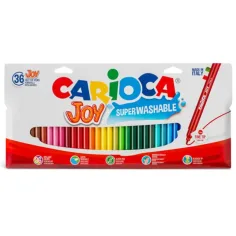 Dünnes Filzstift-Set mit 36 Stück – Carioca