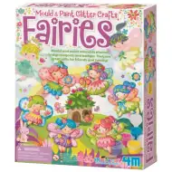 4M Glitzernde Feen Gipsabdruck-Set