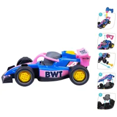 ABC zum Zusammenbauen: BWT Alpine Formel-1-Rennwagen - Dicke Toys Bild 2