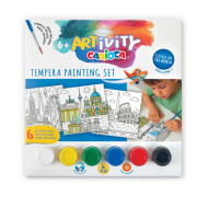 ARTivity Temperafarben-Set 6×10 ml - Amerika - Carioca