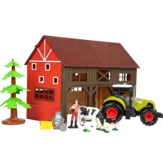 Ackers Ville Bauernhof-Spielset mit Traktor Bild 2
