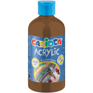 Acrylfarbe braun, 250 ml - Carioca