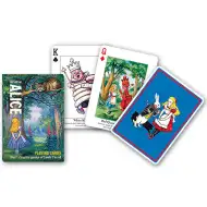 Alice im Wunderland exklusive Rommé-Karten 1x55 - Piatnik