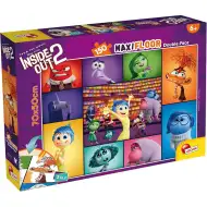 Alles steht Kopf 2 Zwei-in-eins Maxi-Puzzle mit 150 Teilen und Ausmalbild 70x50 cm – Lisciani