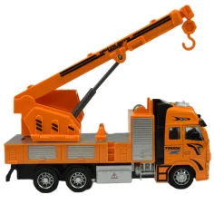 Alloy Car: Schwungrad-Kranwagen 20cm Bild 5