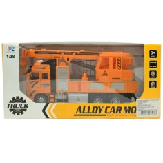 Alloy Car: Schwungrad-Kranwagen 20cm Bild 7
