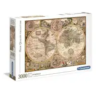 Antike Weltkarte HQC 3000 Teile Puzzle - Clementoni