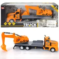 Arbeitsmaschinen-Transport-LKW mit Rückziehantrieb 1/48