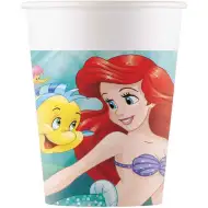 Ariel die kleine Meerjungfrau 8er-Set Pappbecher 200ml