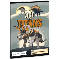 Ars Una: Age of Titans Dinosaurier 3. Klasse liniertes Heft 32 Seiten A/5