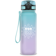Ars Una: BPA-freie Trinkflasche mit Farbverlauf, matt - 800 ml - Orchidee