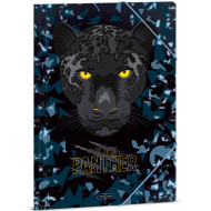Ars Una: Black Panther Mappe mit Gummizug im A4-Format