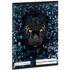 Ars Una: Black Panther kariertes Heft A5 27-32