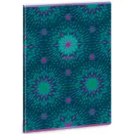 Ars Una: Bloom Grass extra Heft mit Klammern kariert A/4