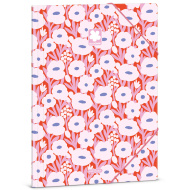 Ars Una: Bloomie blumige Gummizugmappe im A4-Format