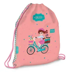 Ars Una: Bonjour Turnbeutel, Sportbeutel 32 x 42 cm