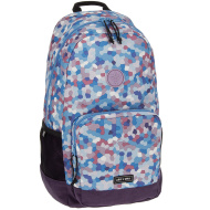 Ars Una: Caleidoscope-blauer Schulrucksack AU-14 32 x 51 x 25 cm