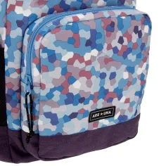 Ars Una: Caleidoscope-blauer Schulrucksack AU-14 32 x 51 x 25 cm Bild 4