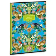 Ars Una: Catalina Estrada Iguana Jungle extra Heftklammer A/4 liniert für die 4. Klasse