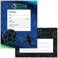 Ars Una Champs Fußball-Party-Einladung mit Umschlag, 10 Stück