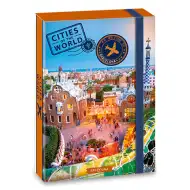 Ars Una: Cities of the World Barcelona Stadtbild Heftbox A/5