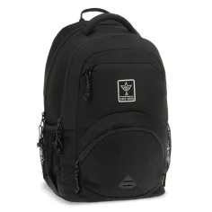 Ars Una: Cordura Black ergonomische Schultasche, Rucksack 27 L