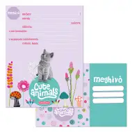 Ars Una: Cute Animals - Kätzchen 10er-Einladungskarten-Set mit Umschlag