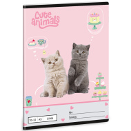 Ars Una: Cute Animals - Tea Party Blanko-Heft A5 20-32