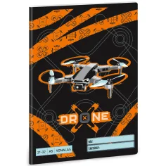 Ars Una: Drone X liniertes Heft A5 21-32