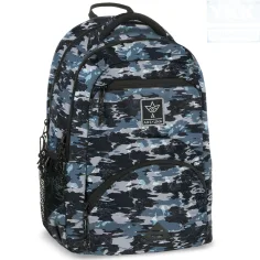 Ars Una: Egis, ergonomischer Schulranzen/Rucksack mit Tarnmuster, 27 l