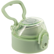 Ars Una: Flaschendeckel „Botanic Leaf“ in Pastellgrün für 700-ml-Metallflasche