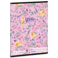 Ars Una: Fleur Blumenliniertes Heft A/5