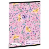 Ars Una: Fleur blumiges liniertes Heft für die 2. Klasse A/5
