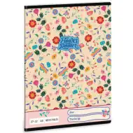 Ars Una: Flower Power kariertes Heft A/5 27-32