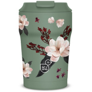 Ars Una Flowery Green Thermobecher 350 ml