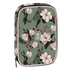 Ars Una: Flowery Green mehrstöckiges Federmäppchen