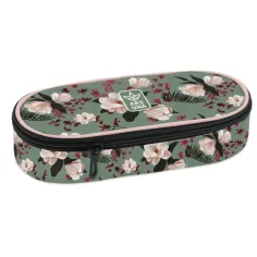 Ars Una: Flowery großes ovales Federmäppchen
