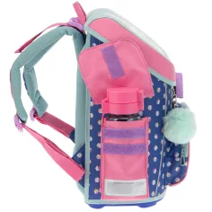 Ars Una: Frische Blumen Schultasche/Rucksack mit Magnetverschluss, 33 x 41 x 24 cm Bild 2