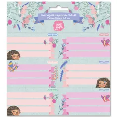 Ars Una: Frische Blumen, verpackte Heftaufkleber, 3 x 6 Stück