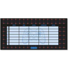 Ars Una: Gamers HUD – ein beidseitig bedruckter Stundenplan auf einem Blatt.