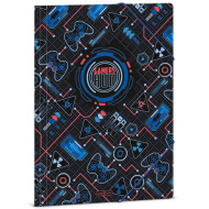 Ars Una: Gamers HUD-Mappe mit Gummiband, A4-Format