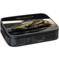 Ars Una: Gelbes Lamborghini mehrstöckiges Federmäppchen 15,5 x 22,5 x 4,5 cm