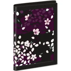 Ars Una: Geldbörse mit Sakura-Blumen 9 x 12,5 x 2 cm