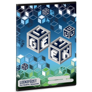 Ars Una: Hausaufgabenheft mit Geek‑Gamer‑Motiv, 38 Blatt, A5