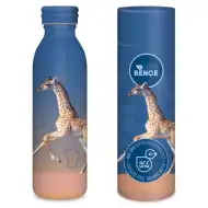 Ars Una Icons of the Wild – Giraffen doppelwandige Metall-Trinkflasche 600 ml