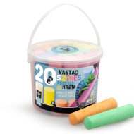 Ars Una: Jumbo-Straßenkreide, 20 Stück